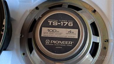 Casse Pioneer TS-176 - car audio vintage anni '85