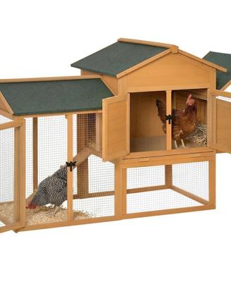 CASETTA IN LEGNO PER GALLINE NUOVA