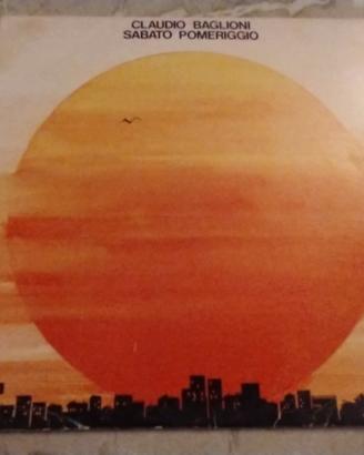 Vinile LP 33 giri Baglioni "Sabato Pomeriggio"