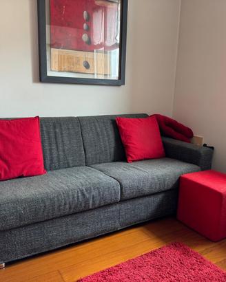 Divano Moderno Grigio Antracite