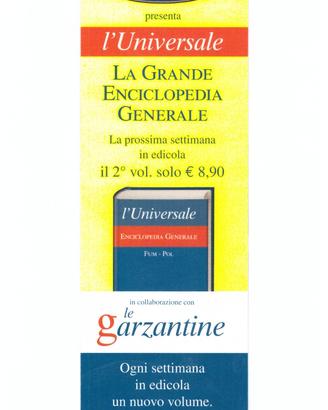 Segnalibro "TV Sorrisi e Canzoni"