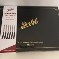 Elegance Set 6 coltelli da bisteca nero Berkel