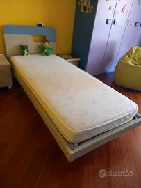 materasso singolo in lattice da 15 cm.