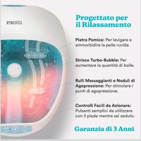 bacinella pediluvio massaggiante 