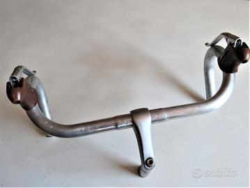 Manubrio vintage con pipa e freni