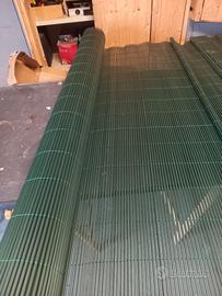 Canniccio Frangivista in PVC Verde ( 20 mt totali)