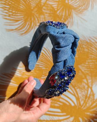 Cerchietto in Jeans