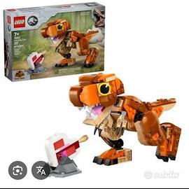 lego baby t Rex e anchilosauro + lama fornite 