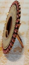 portafoto vintage con strass