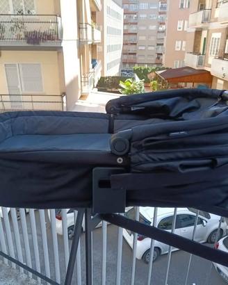 Abc design carry cot culla passeggino gemellare