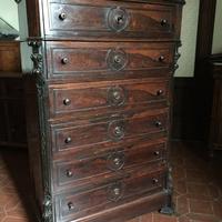 Cassettone antico palissandro