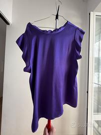Camicia elegante viola Dixie