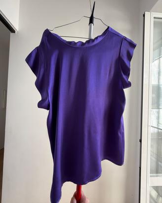 Camicia elegante viola Dixie