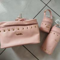 Nanan kit beauty porta cuccio porta biberon rosa