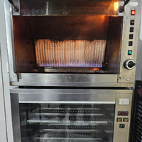 Girarrosto e vetrina calda