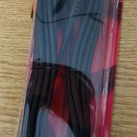 cavo antenna 5m nero 5 metri maschio maschio m-m