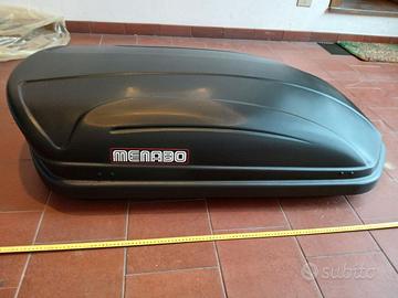 Baule box guscio da tetto Menabo