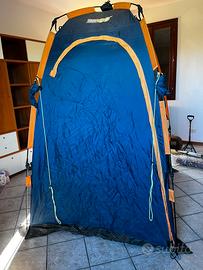 Tenda campeggio uso cucinotto.