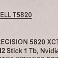 computer desktop Dell T5820