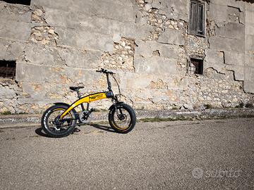 Bici bicicletta elettrica Ducati scrambler  "50km"