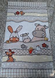 Tappeto cameretta tema fattoria 80 x 150
