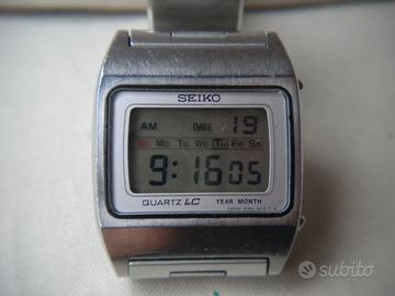 Seiko quartz LC M154/5009 anni 70acciaio uomo