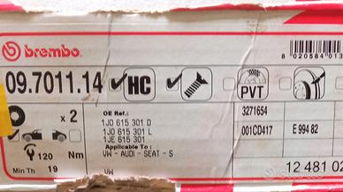 Dischi freni anteriori brembo