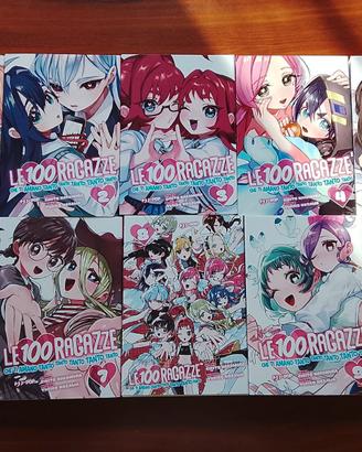 Manga Le 100 ragazze vol 1-9