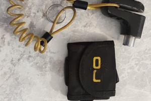 Bloccadisco per moto con cavo promemoria