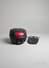 bauletto kappa k28n più piastra e portapacchi 