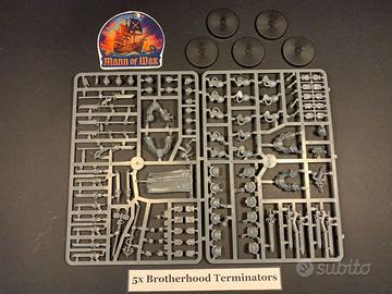 Cavalieri Grigi x5 Terminator Space Marines 40k