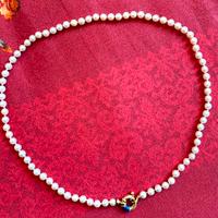 Girocollo perle e chiusura  in oro