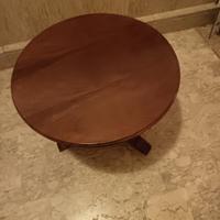 Tavolino rotondo in legno 