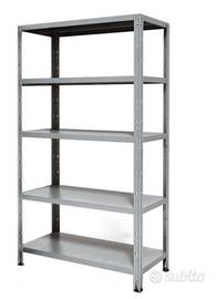 scaffalature zincate ad incasso  ripiani 120x6p 