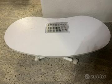 Tavolo unghie con aspiratore