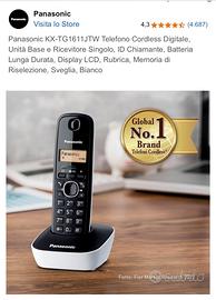 telefono cordless panasonic