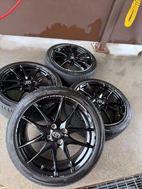 Set cerchi in lega Toyota Gr Sport 17 pollici