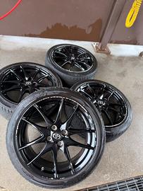 Set cerchi in lega Toyota Gr Sport 17 pollici