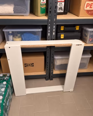 Adattatore Polini fasciatoio per cassettiera IKEA 