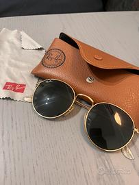 Rayban round metal