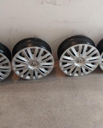 Cerchi+borchie 15 Volkswagen Seat Skoda