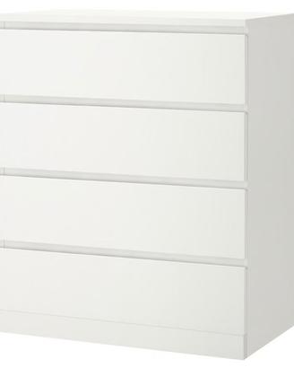 cassettiera ikea malm bianca