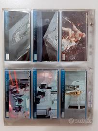 Star wars widevision cards set completo 120 cards