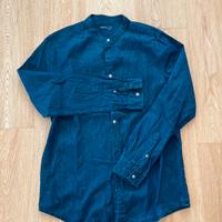 Camicia da uomo in denim