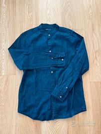Camicia da uomo in denim