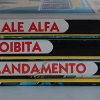 Fumetti Nathan Never con I suoi allegati.