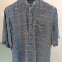 Camicia Uomo Maestrami Tg.L Vintage. Italy. Grigio
