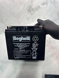 Beghelli RT12180 Batteria 12V 18Ah Piombo Ricarica