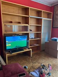 Mobile soggiorno salone TV libreria Map Arredi