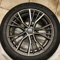 Cerchi e gomme  Audi con gomme Michelin  225/50 17